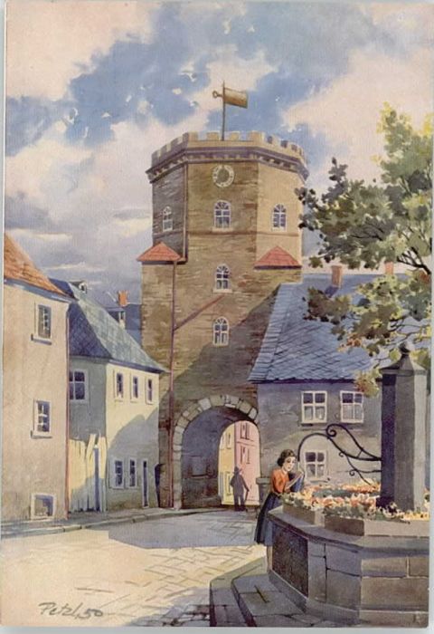 Wunsiedel Künstlerkarte KünstlerGust Petzl Koppen