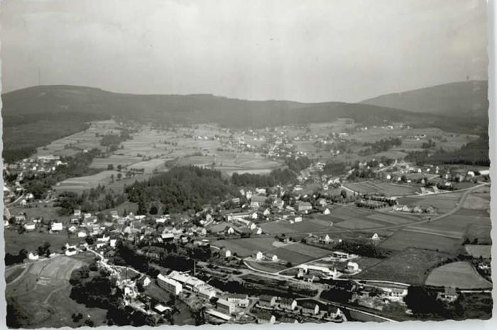 Fichtelberg Bayreuth Fichtelberg Fliegeraufnahme * 1964