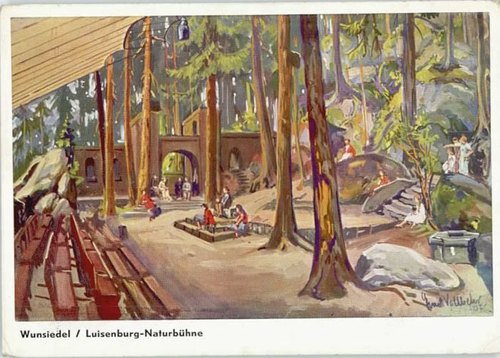 Wunsiedel Luisenburg Naturbühne * 1921-1965
