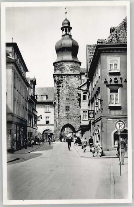 Coburg Bayern Spitalturm * 1955