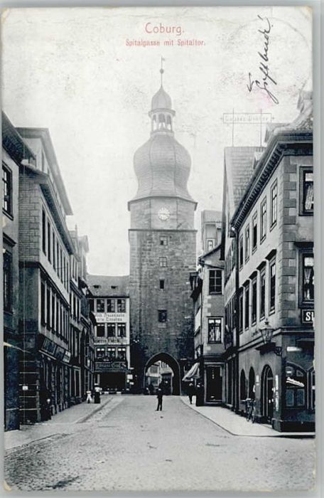 Coburg Bayern Spitalgasse x 1915