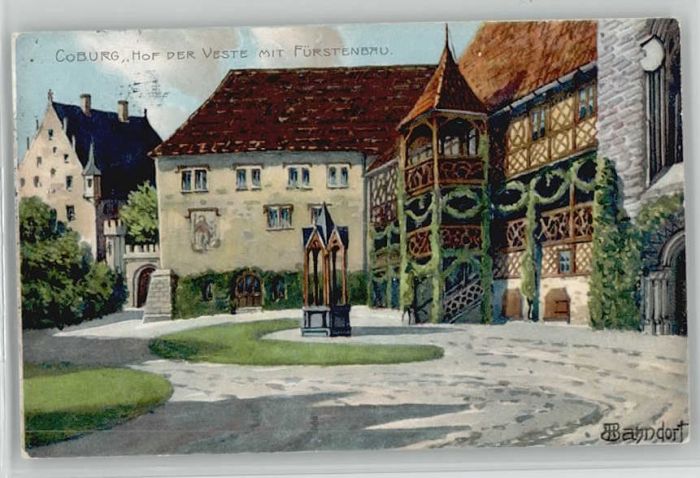 Coburg Bayern  x 1910