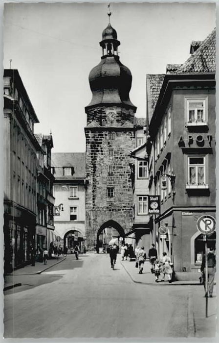 Coburg Bayern Spitalturm * 1955