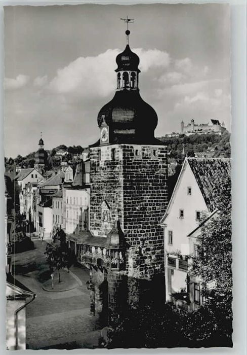 Coburg Bayern Judenturm * 1955