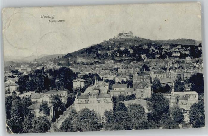 Coburg Bayern  x 1912