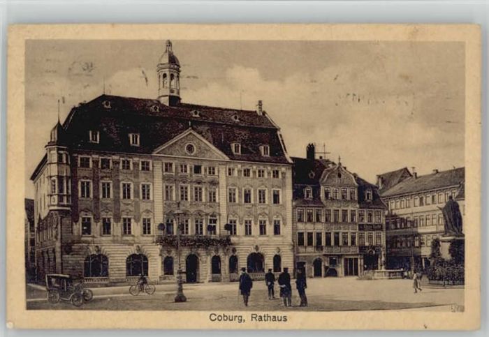 Coburg Bayern  x 1926