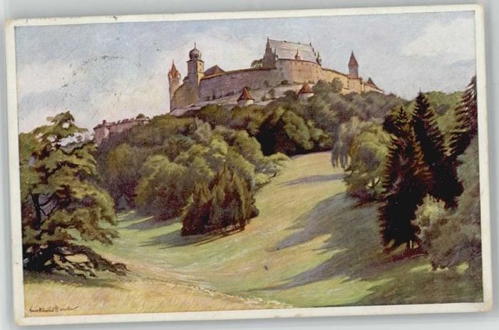 Coburg Bayern KuenstlerHanns Hancke x 1925