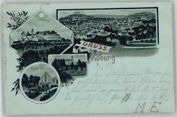 Coburg Schloss Rosenau Schloss Callenberg x 18