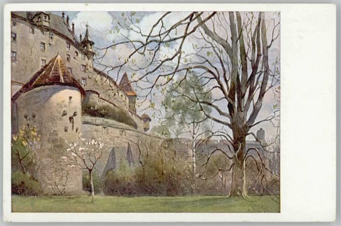 Coburg Bayern KuenstlerO. Wiegk x 1937