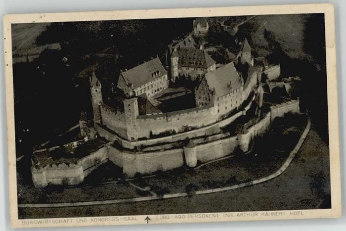 Coburg Bayern Fliegeraufnahme x 1924