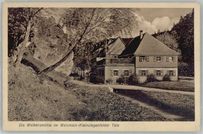 Weismain Weihermühle * 1920