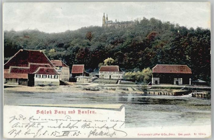 Banz Bad Staffelstein Schloss Banz x 1905