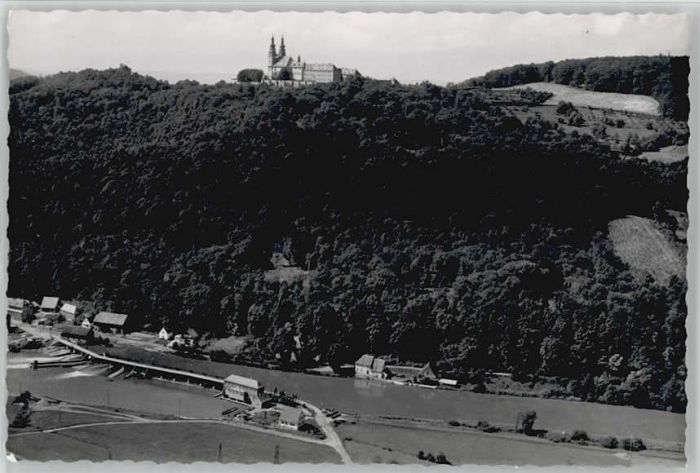 Banz Bad Staffelstein Fliegeraufnahme * 1956