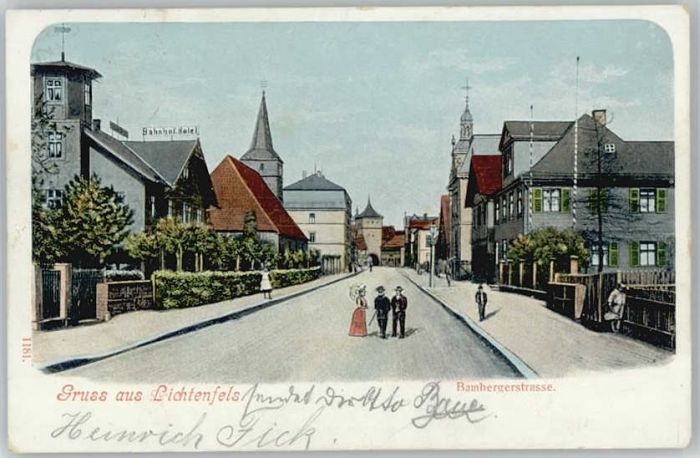 Lichtenfels Bayern Bambergerstrasse x 1903