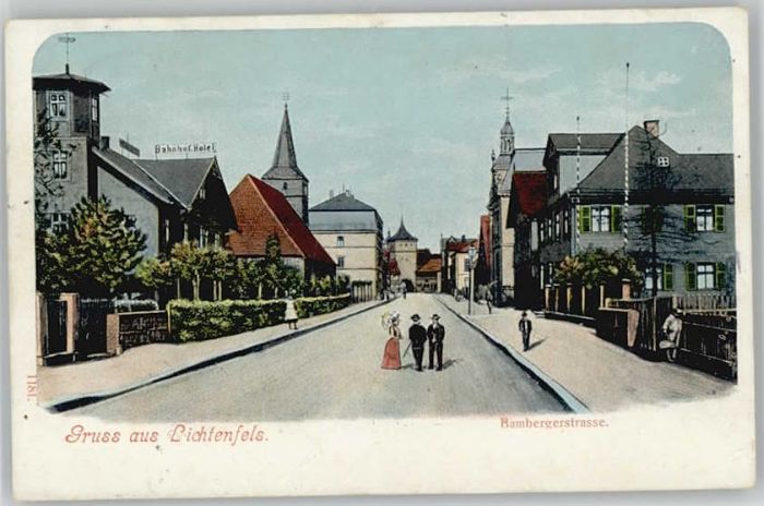Lichtenfels Bayern Bambergerstrasse x 1902