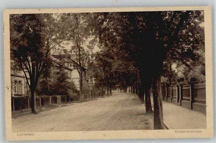 Lichtenfels Bayern Kronacherstrasse x 1929