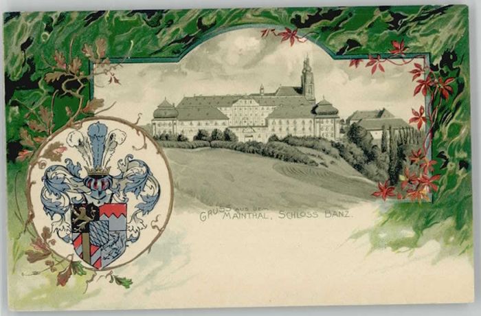 Banz Bad Staffelstein Mainthal Schloss Banz * 1900