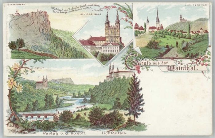 Banz Bad Staffelstein Schloss Banz * 1900