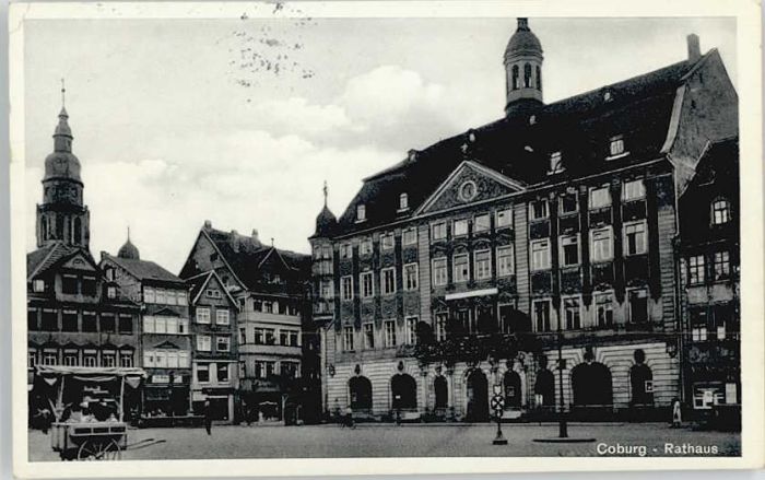 Coburg Bayern  x 1936