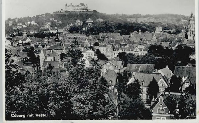 Coburg Bayern  x 1936