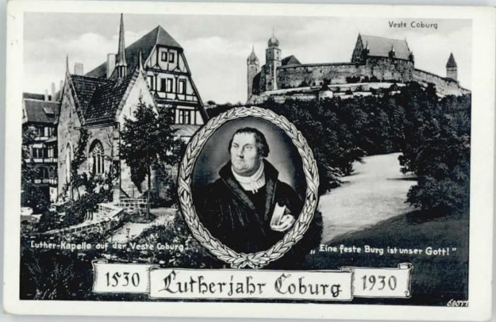 Coburg Bayern Lutherjahr * 1930