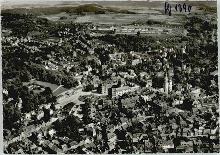 Coburg Bayern Fliegeraufnahme * 1965