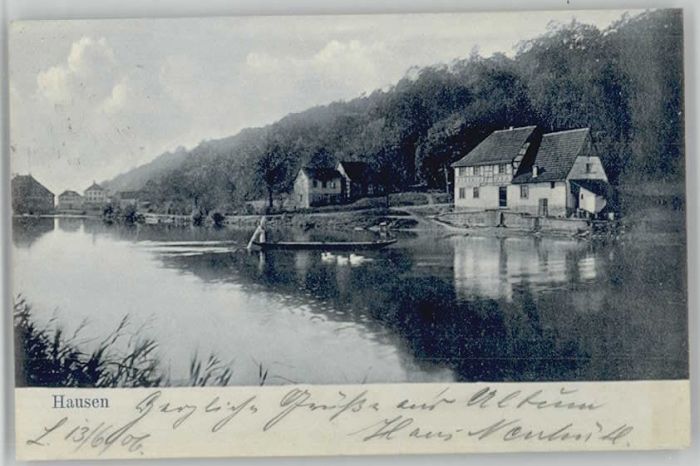 Lichtenfels Bayern Hausen x 1906