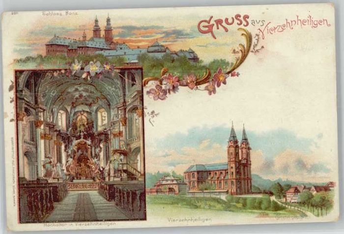 Vierzehnheiligen Schloss Banz * 1900
