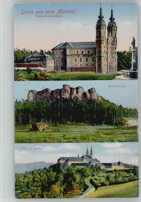 Maintal Staffelberg Schloss Banz * 1920