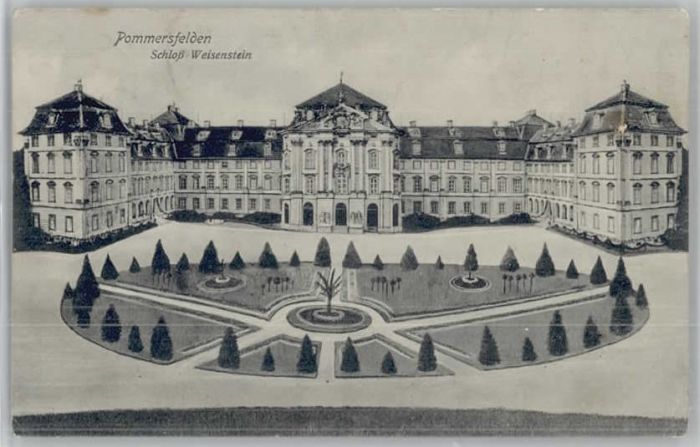 Pommersfelden Schloss Weisenstein x 1918