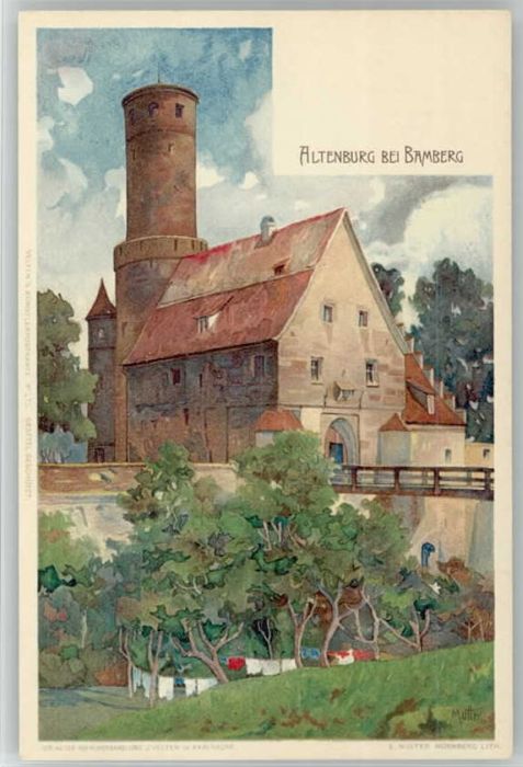 Bamberg KünstlerK. Mutter Altenburg * 1900
