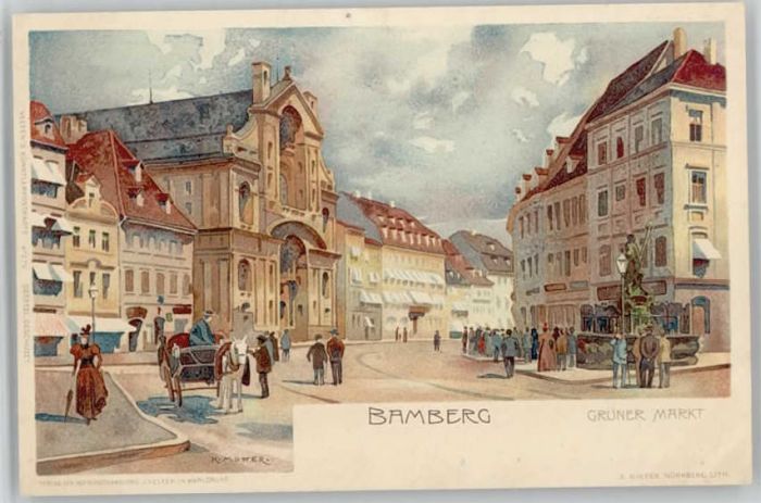 Bamberg KünstlerK. Mutter * 1900