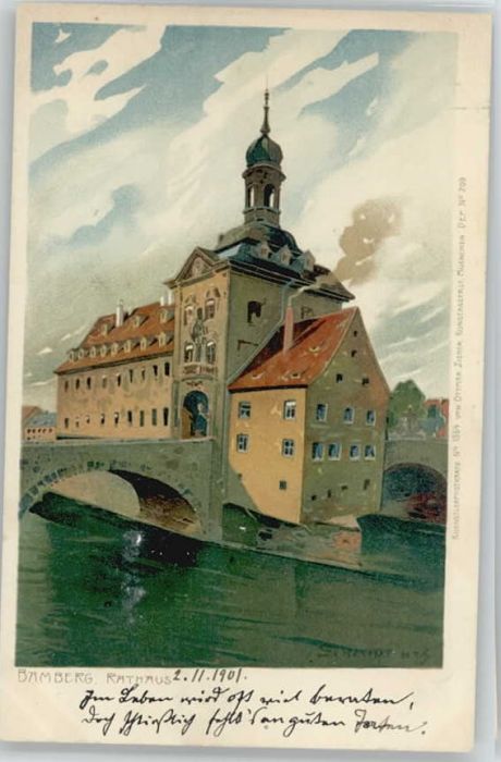 Bamberg KünstlerSchmidt Rathaus * 1901