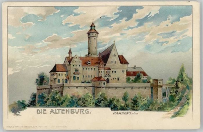 Bamberg Altenburg * 1900