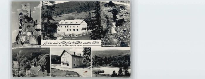 Altglashuette Oberpfalz asthof Blei x 1954