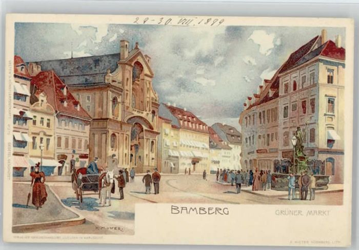 Bamberg KünstlerK. Mutter * 1900