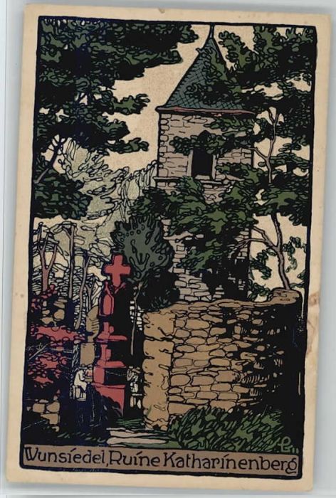 Wunsiedel Fichtelgebirge Katharinenberg x 1920