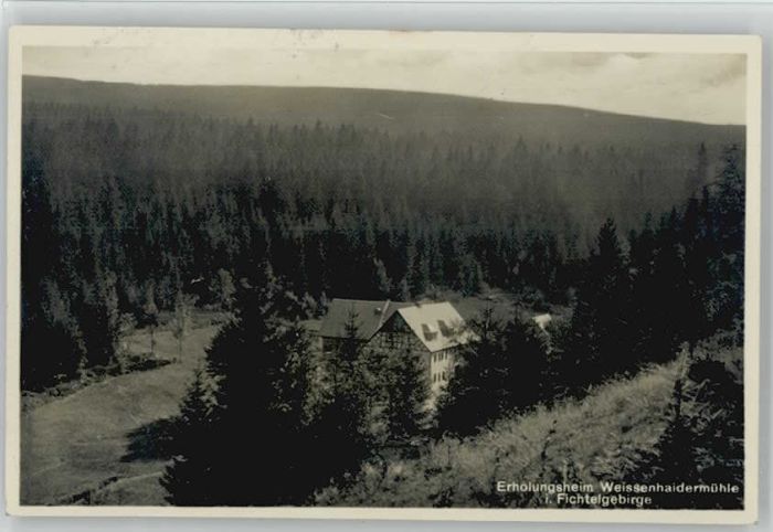 Weissenstadt [Stempelabschlag] Erholungsheim Weissen