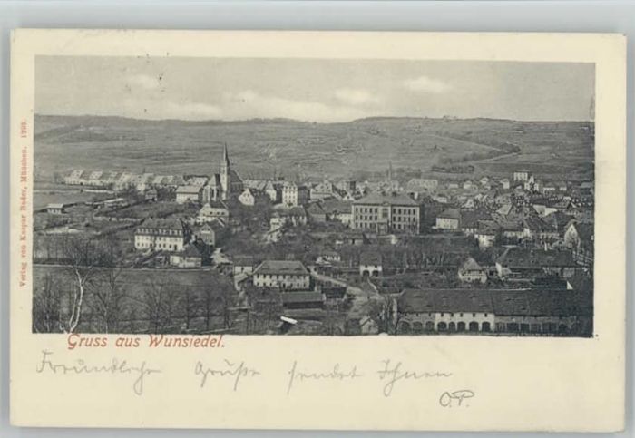 Wunsiedel Fichtelgebirge  x 1903