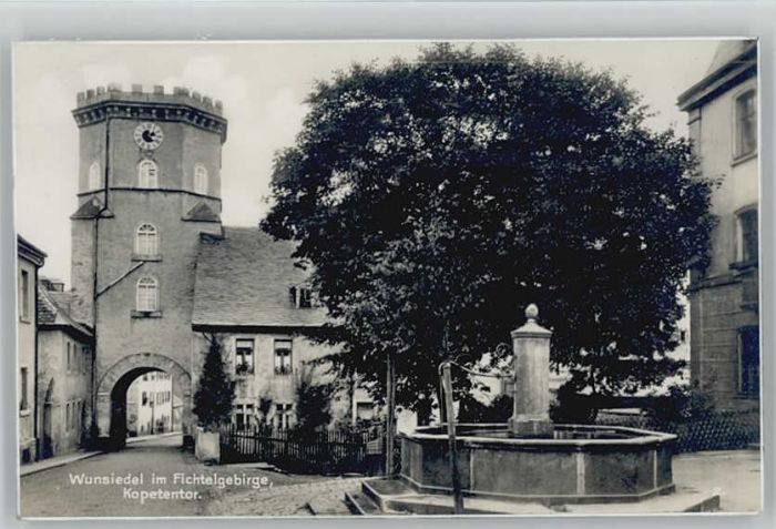 Wunsiedel Fichtelgebirge Kapetentor x 1930