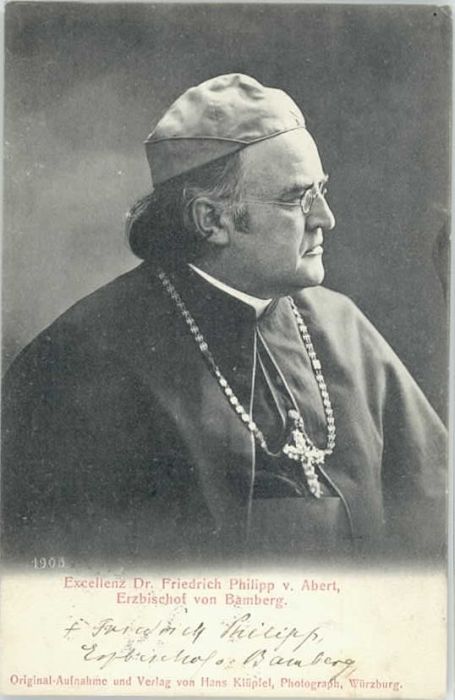 Bamberg Dr. Friedrich Philipp  von Albert x 190