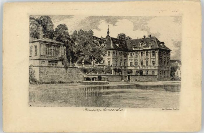 Bamberg Künstlerkarte * 1930