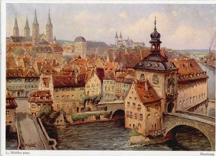 Bamberg KünstlerL. Mössler x 1943