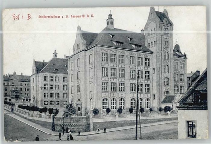 Hof Saale Schillerschulhaus Kasernen