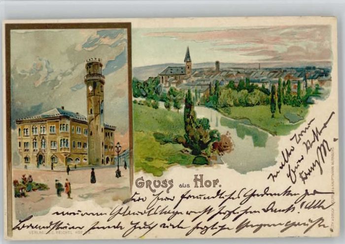 Hof Saale Künstlerkarte