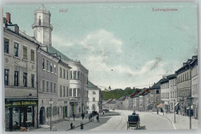 Hof Saale Ludwigstrasse Rathaus