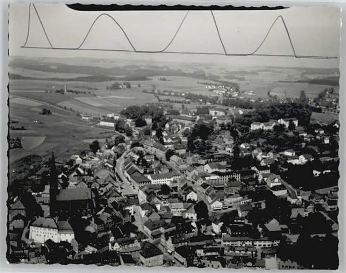 Muenchberg Oberfranken Münchberg Fliegeraufnahme