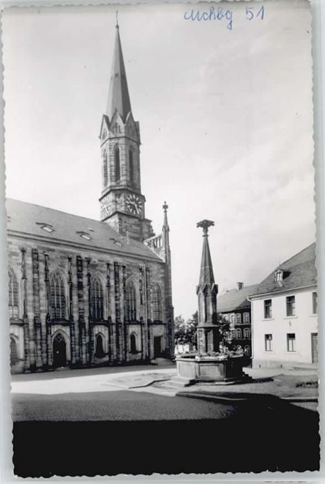 Muenchberg Oberfranken Münchberg Kirchplatz