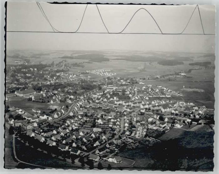 Muenchberg Oberfranken Münchberg Fliegeraufnahme