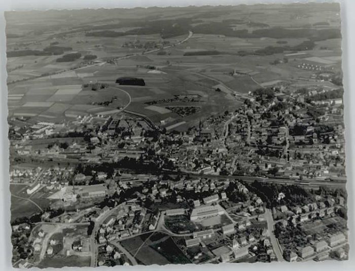 Muenchberg Oberfranken Münchberg Fliegeraufnahme